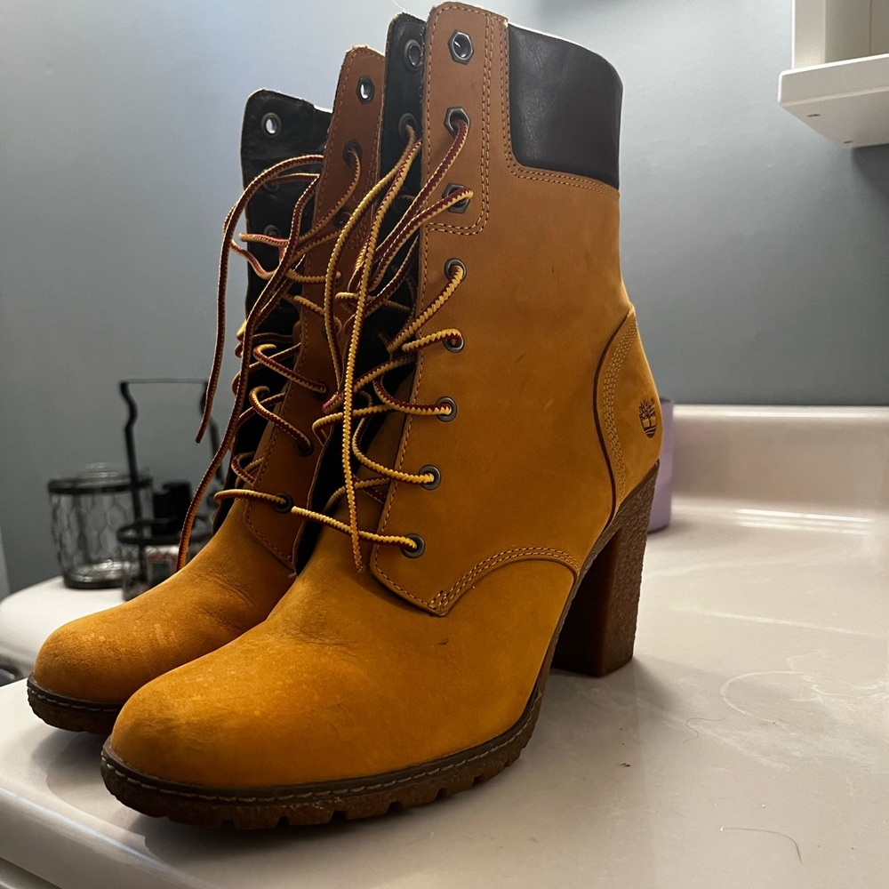 Timberland heels (worn twice)